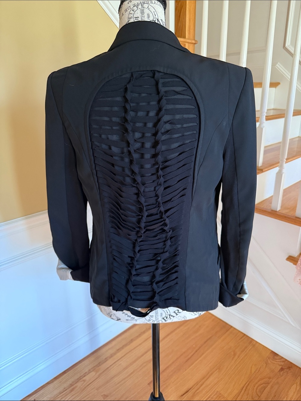 BCBGMaxAzria Black Women's Blazer
